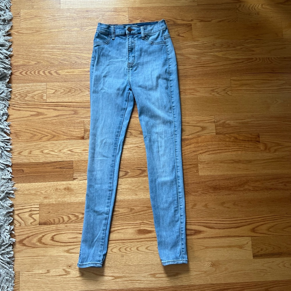 Fashion Nova light wash skinny jeans